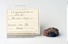 Foto von Kassiterit (NHMW-MIN-Ah651)